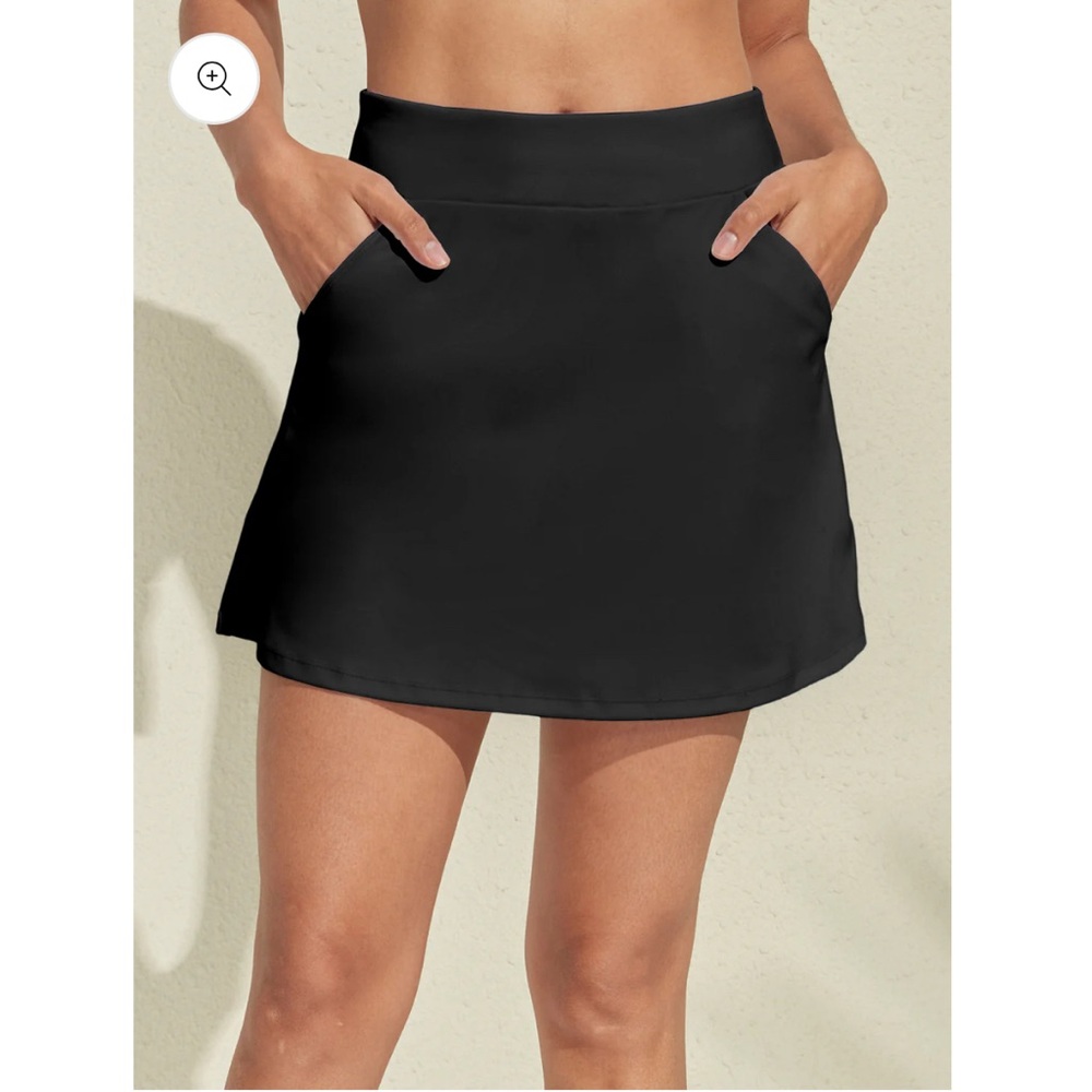 NWOT Acegolfs Basic 16 Inch High Waist Skort UPF50+